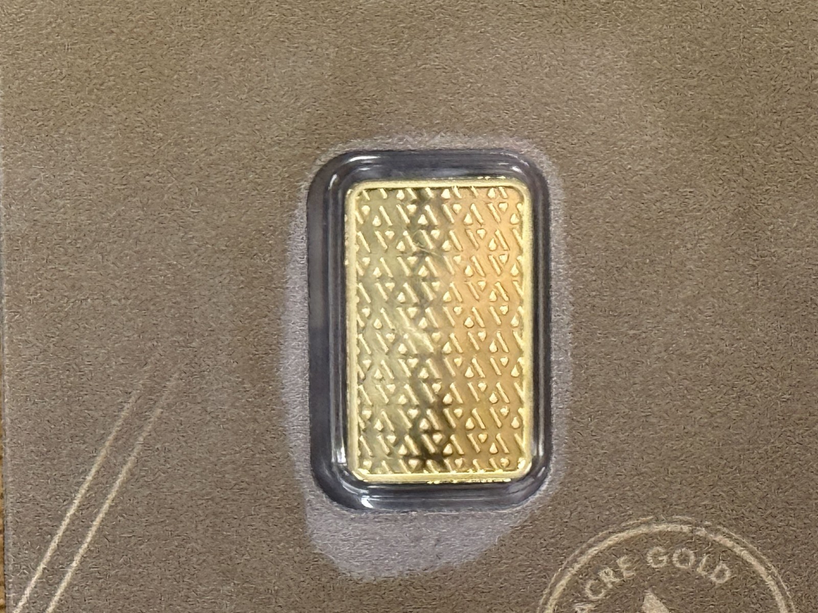 2.5 Gram Acre Alpine Collection Gold Bar .9999 Fine Gold Sealed Assay Card