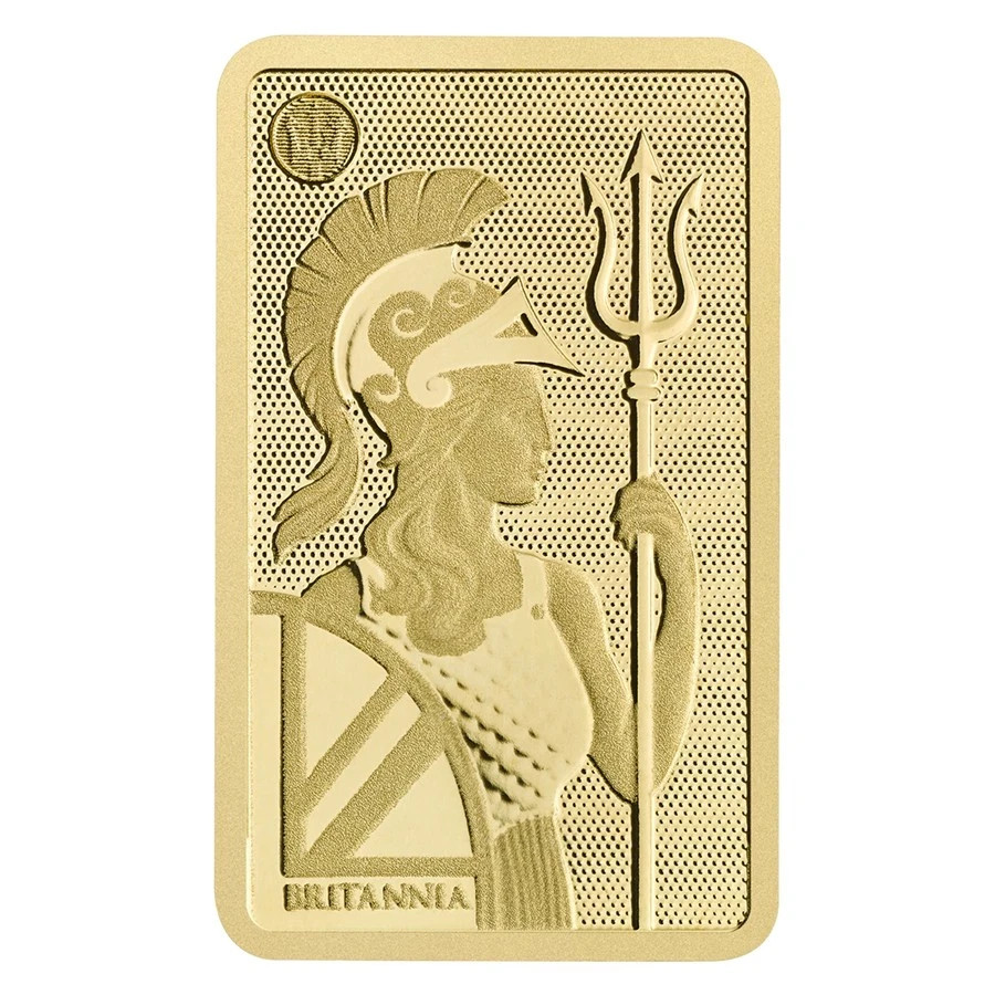 1 gram Gold Bar – The Royal Mint Britannia (New Assay)