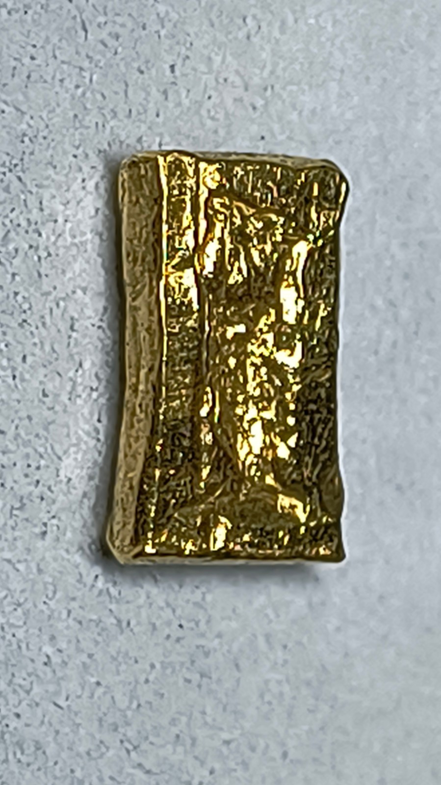 3 Gram Gold Nugget 999.9 UK Made Fine Bullion Pure 24ct Gold Bar AU