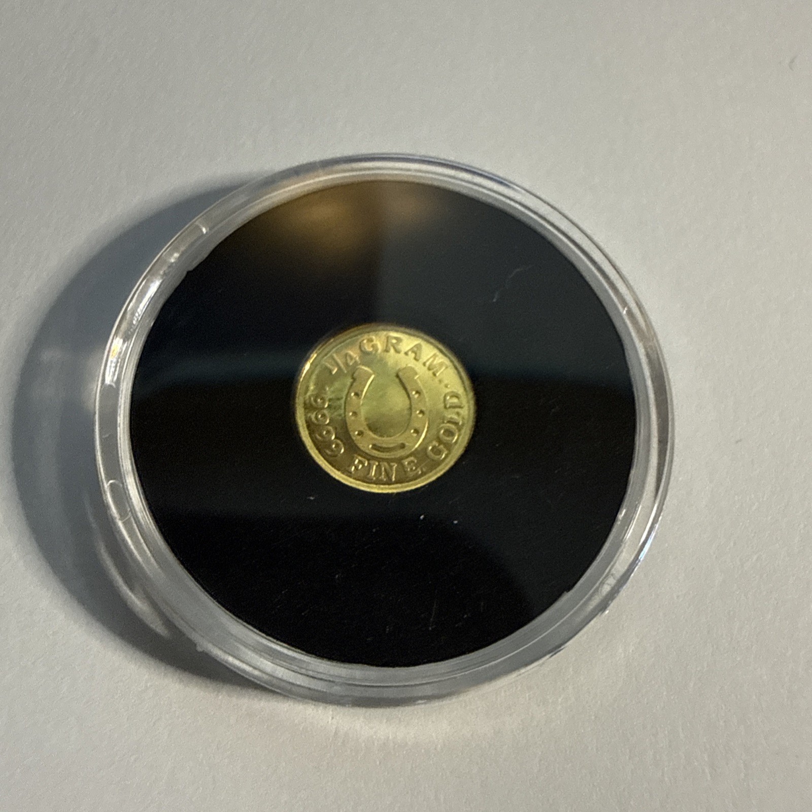 Monarch Precious Metals Lucky Horseshoe 7 1/4 Gram .9999 Fine Gold – 1.75 Grams