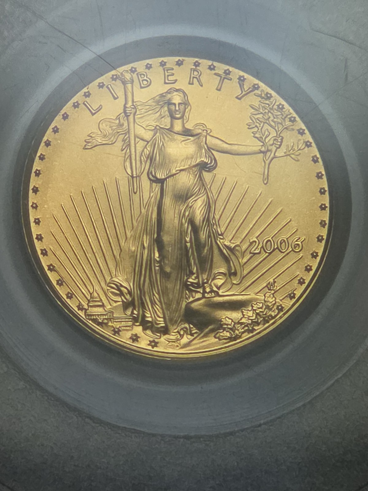 2006 $5 Gold American Gold Eagle PCGS MS70 1/10th oz. #784