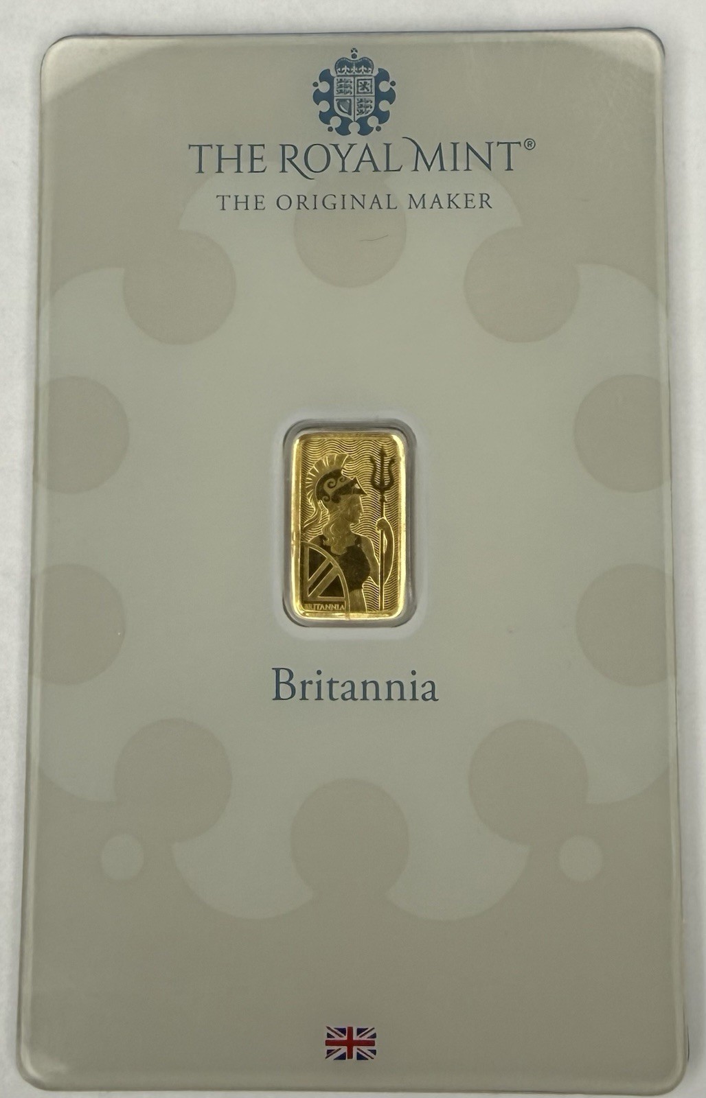 BRITANNIA 1g 999.9 Gold Bar THE ROYAL MINT ‼️GOV. BACKED SECURITY FEATURES‼️