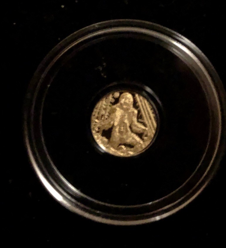 Zombie Sasquatch 1/200 oz .999 Fine Gold Round Coin