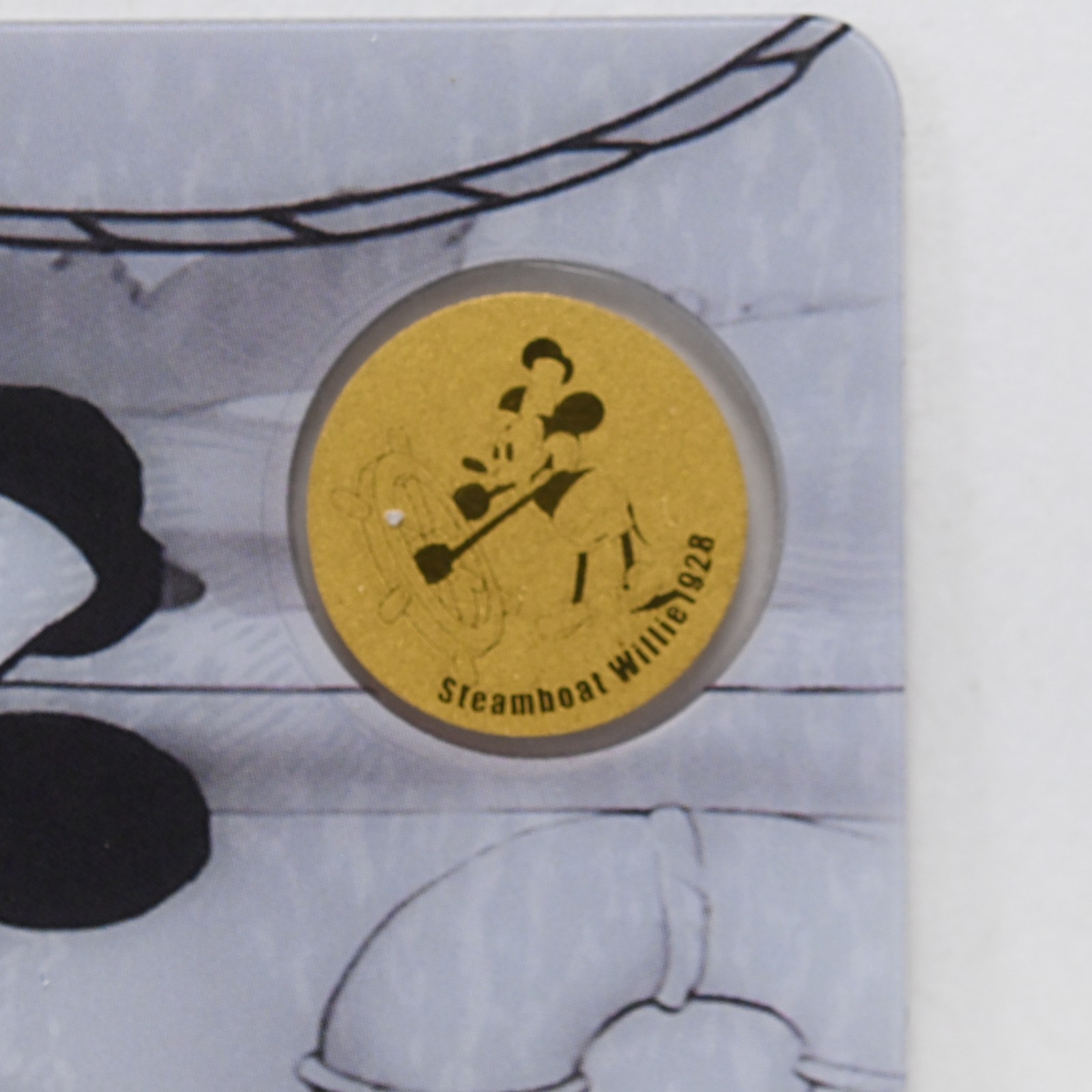 2026 Steamboat Willie 1928 1/2000-oz .9999 Gold in Card Cert #1173