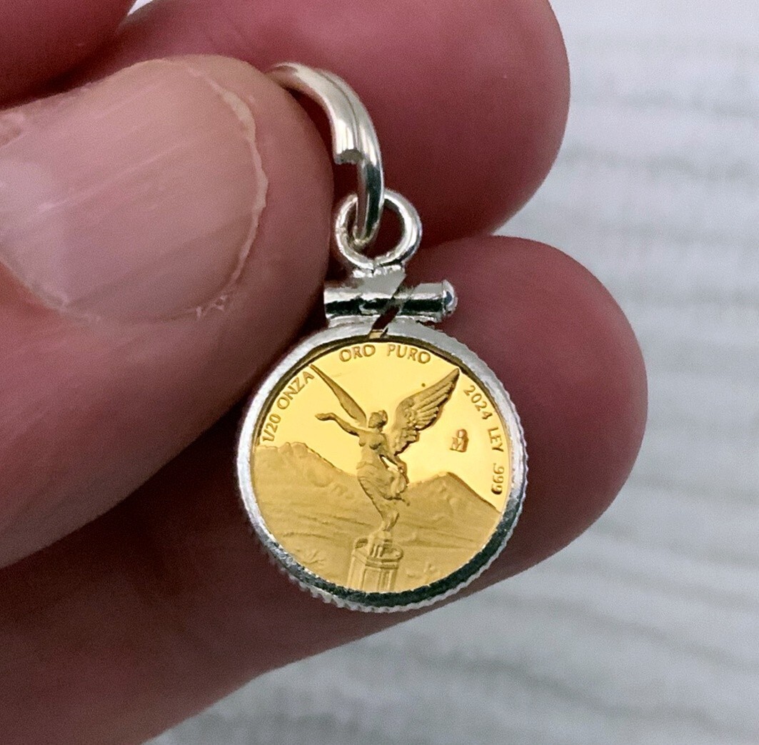 Gold (Proof) Libertad Eagle Keychain