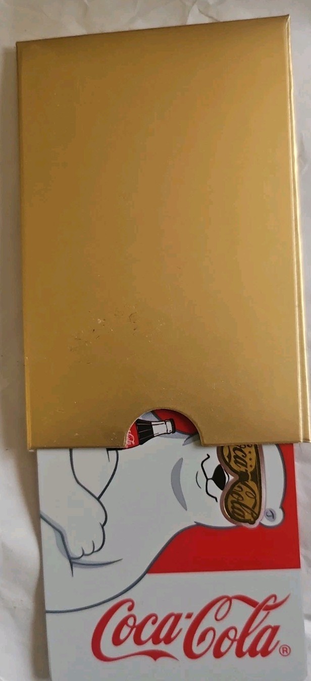 Polar Bear Sunglasses Coca-Cola 1/1000 Oz Gold REP OF CHAD
