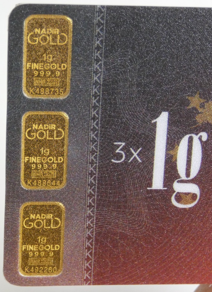 Karatbars International GmbH 3 Gram .9999 Fine Gold in Assay Card