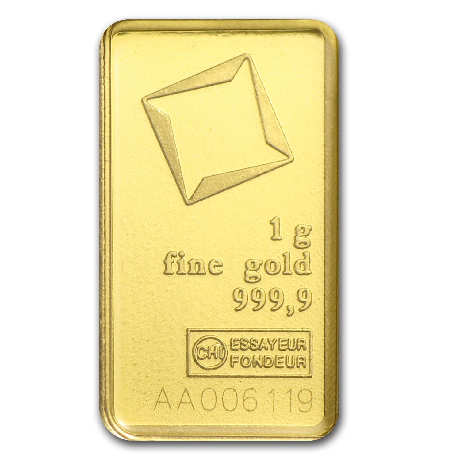 1 gram Gold Bar – Valcambi (In Assay Sealed) .9999 Fine Gold