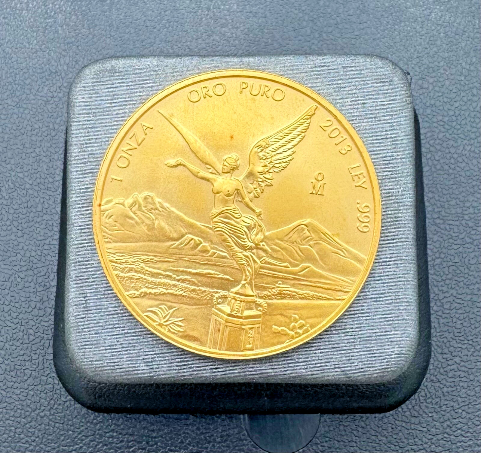 2013 Mexico 1oz .999 Gold Libertad Uncirculated Round, Ultra Low Mintage of 2350
