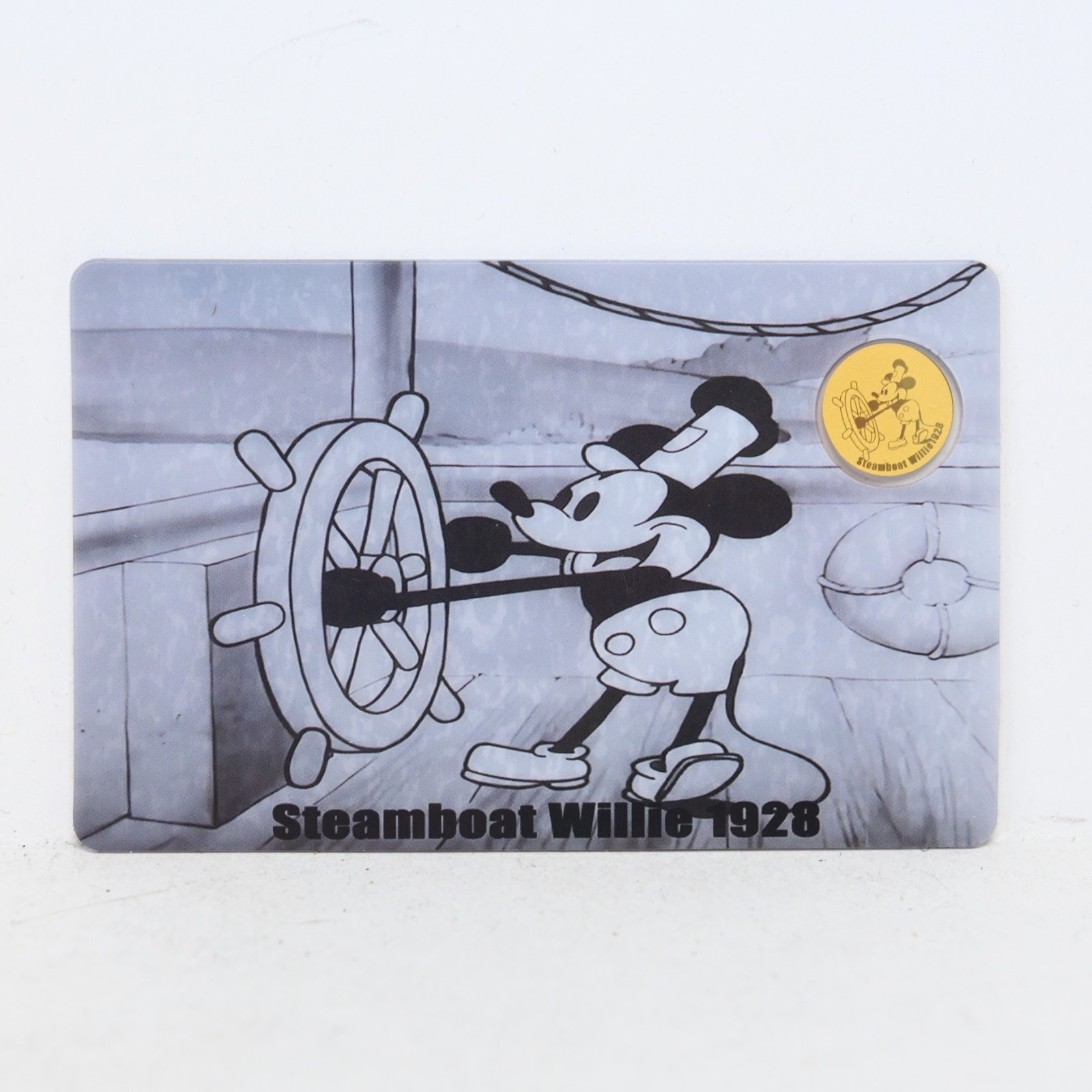 2026 Steamboat Willie 1928 1/2000-oz .9999 Gold Coin in Card (slx5261)