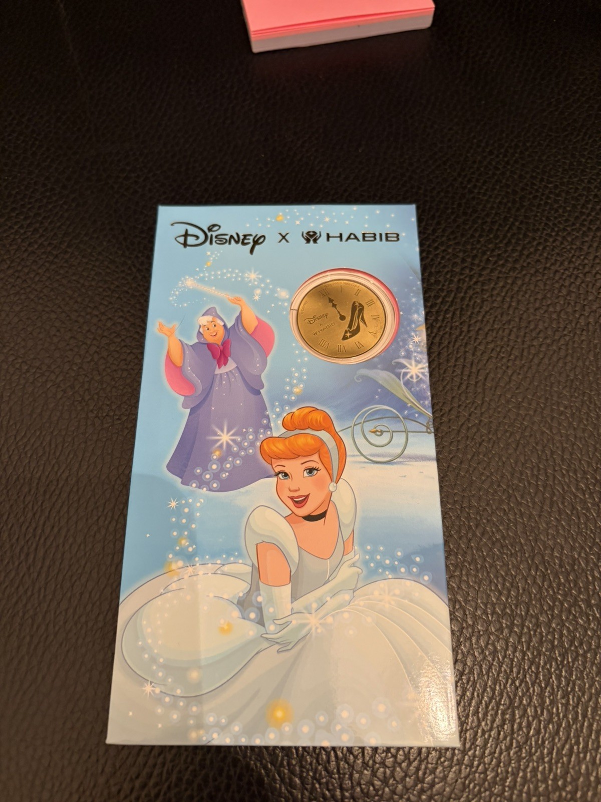 Disney Princess Cinderella design A Pure gold 999.9