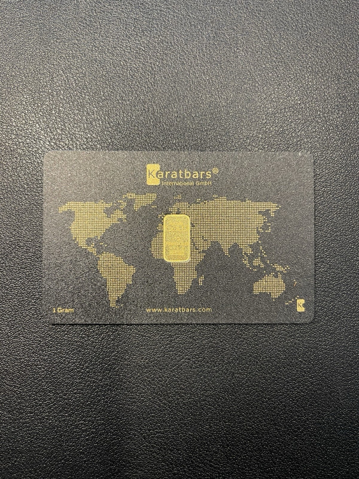 Karatbars International GmbH 1 Gram .9999 Fine Gold in Assay Card