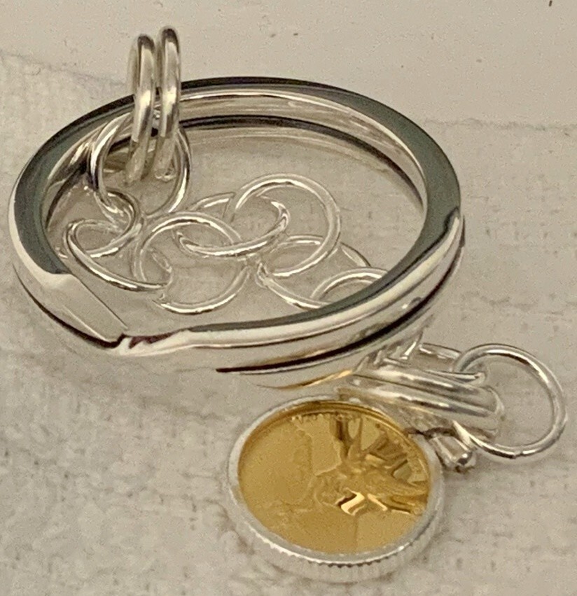 Gold (Proof) Libertad Eagle Keychain