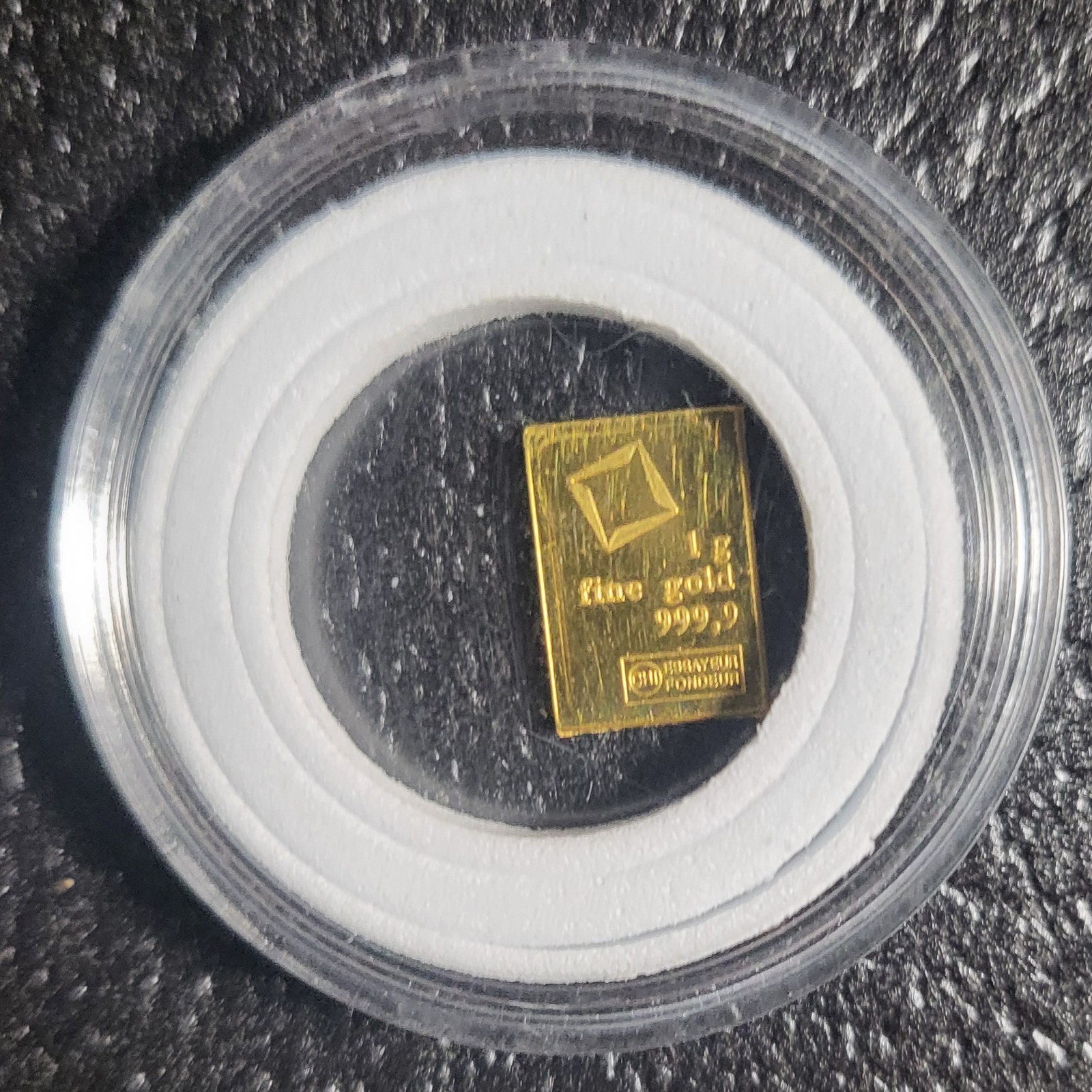 1 Gram Gold CombiBar Valcambi Suisse .9999 Fine Gold Bar