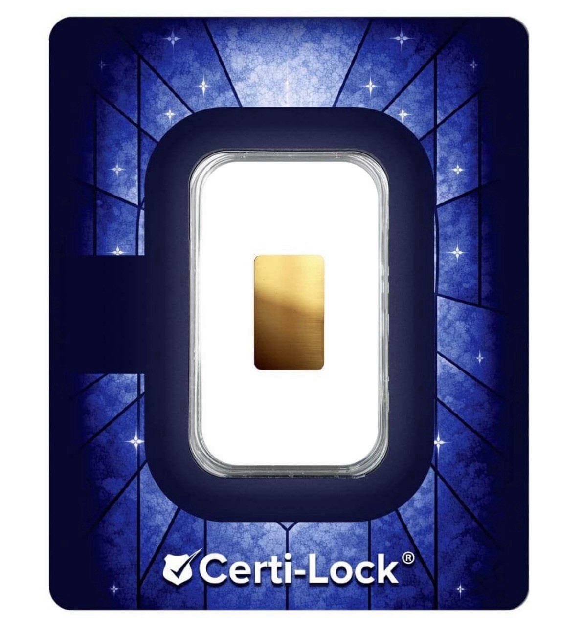 Scottsdale Mint Easter Cross (Certi-Lock®) 1/100 oz .9999 Gold Bullion Bar