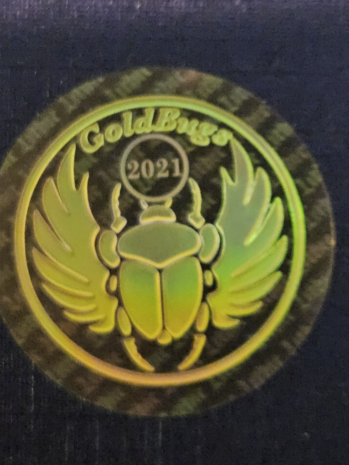2021 Lithic GoldBugs Hand Poured 1/4oz Gold Round #620/707 – Without Box/COA