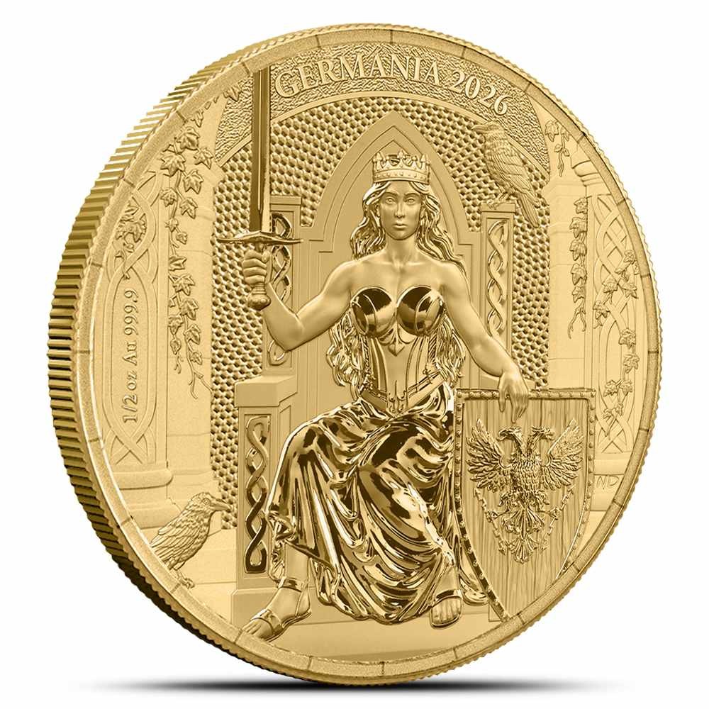 2026 1/2 oz Germania Gold Round (New, In Assay)