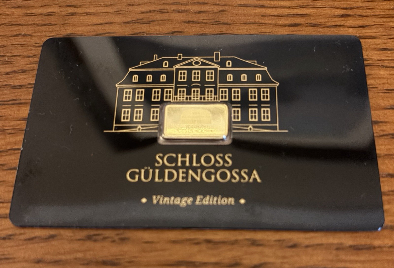 Geiger Edelmetalle AG 0.5 Gram Gold Fineness AU 999.9 German. Vintage Edition.