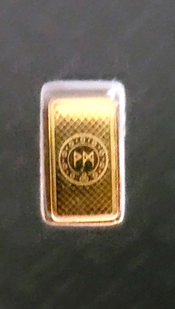 Wessex Mint x3 1/200th 24ct Gold Bars Brand New Sealed