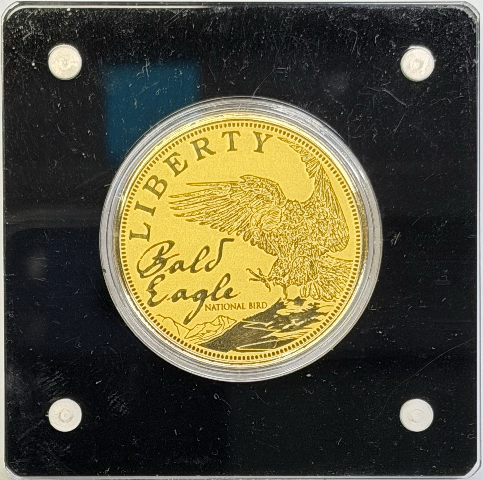 2022 USA National Symbols 1/200 oz Gold Round w/ COA