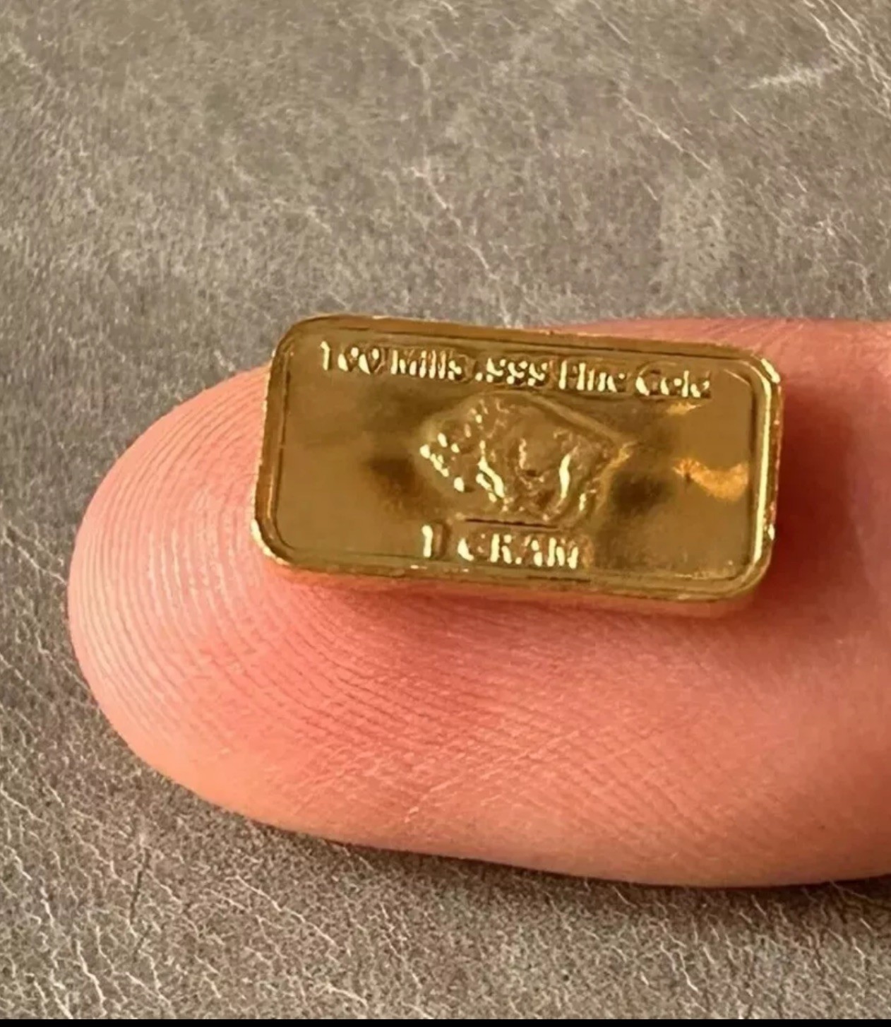 (6) 1 Gram – Gold Buffalo Bullion Bar .999 Fine 24k GOLD BARS