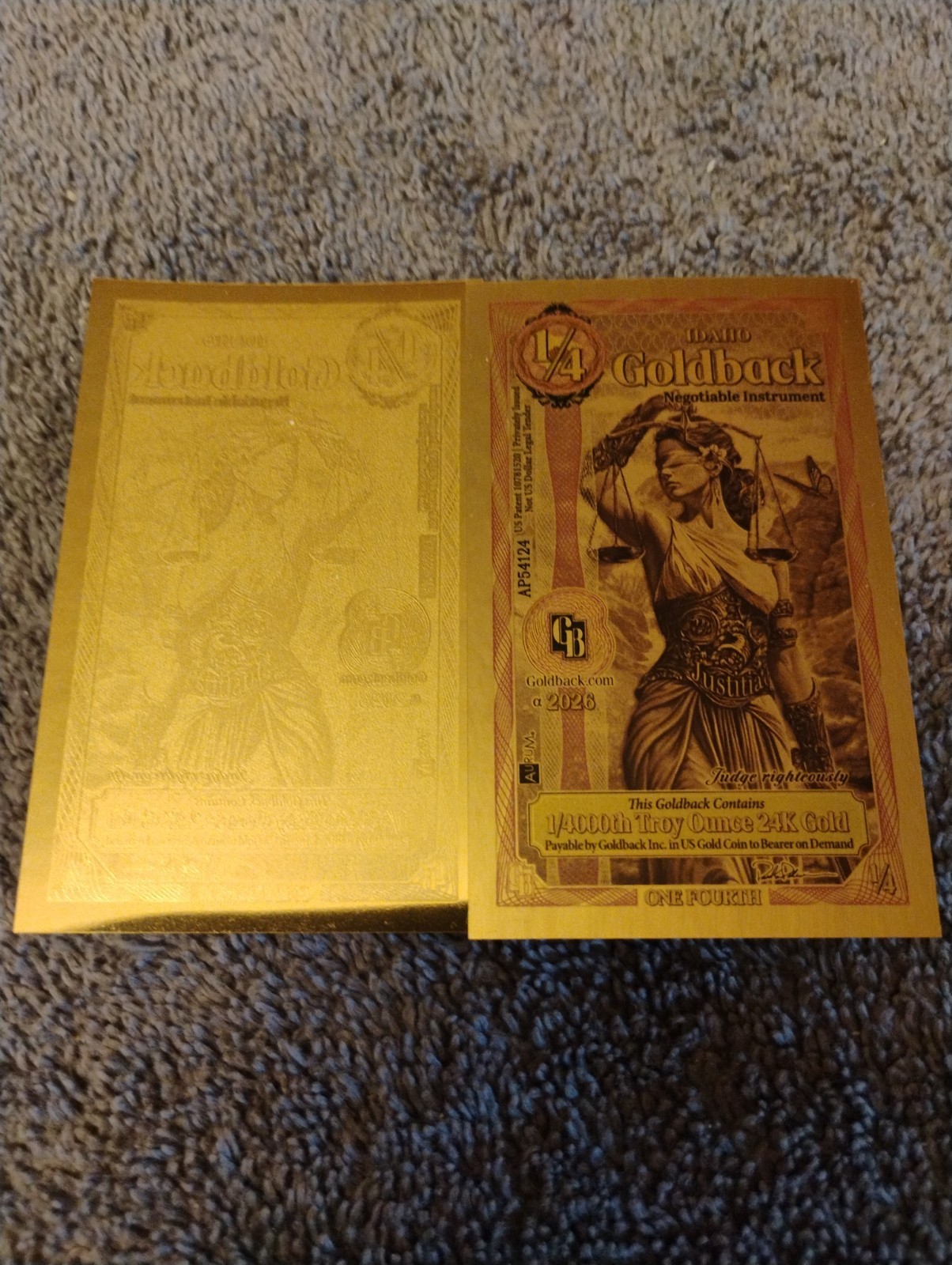 Assorted Gold Pieces With Germania Mint Bar