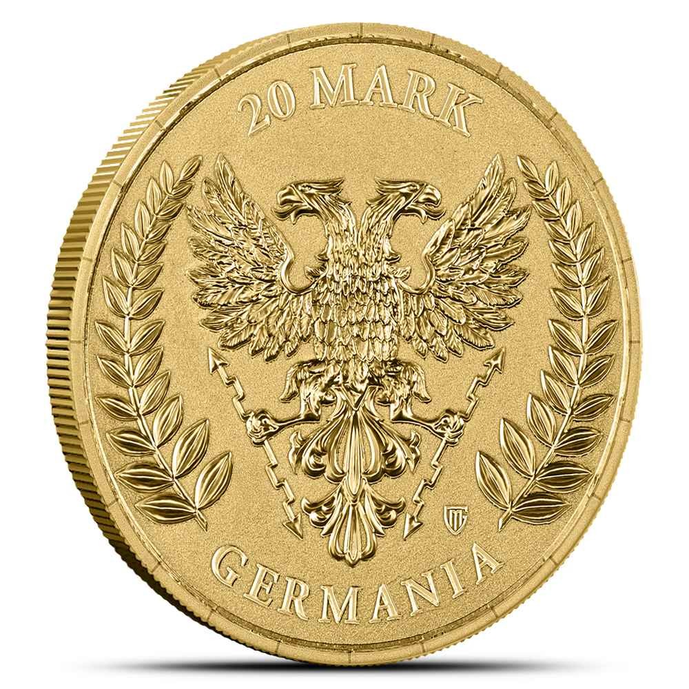 2026 1/10 oz Germania Gold Round (New, In Assay)