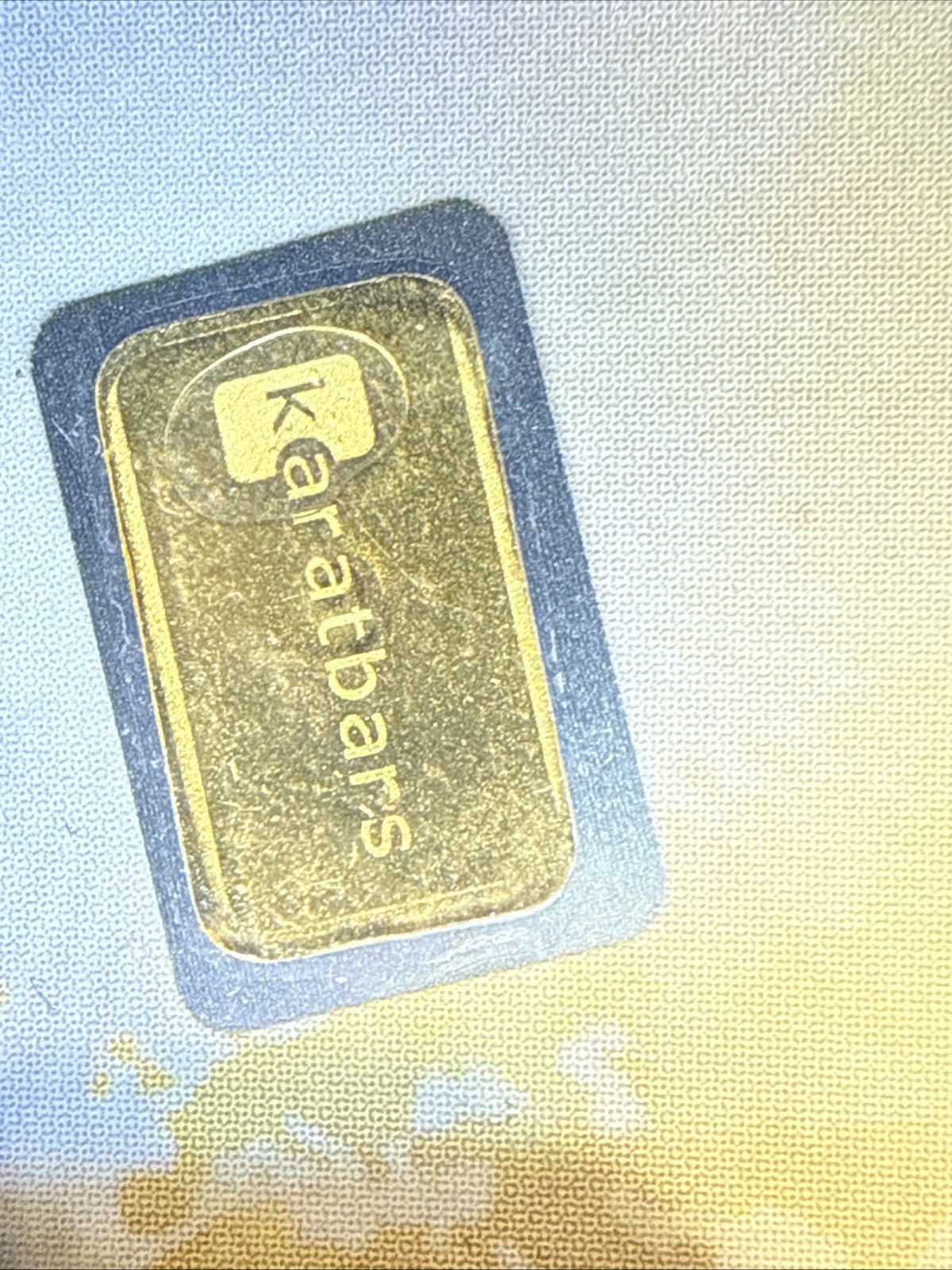KARATBARS .1 GRAM .9999 FINE 24K GOLD BARS KARATPAY 1/10G SET OF 3