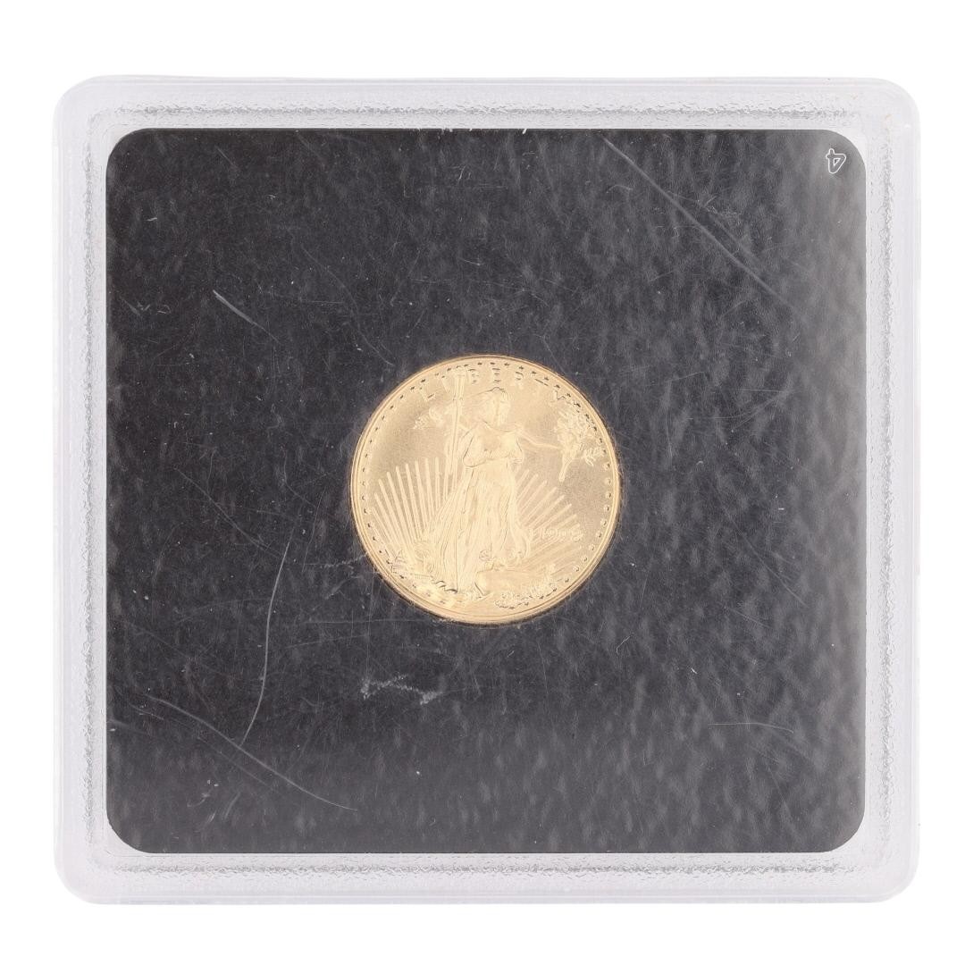 2 – 1/10 oz .999 Fine Gold American Eagle Round Bullion in Sealed Cases USA