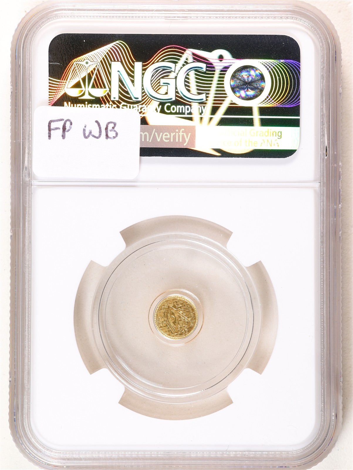 1/500oz .9999 Fine Gold Egyptian Eye of Ra MS70 NGC 8700529-361