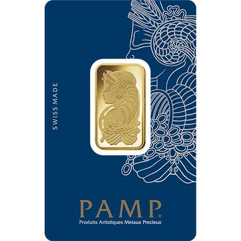 20 Gram PAMP Suisse Fortuna Veriscan Gold Bar (New with Assay)