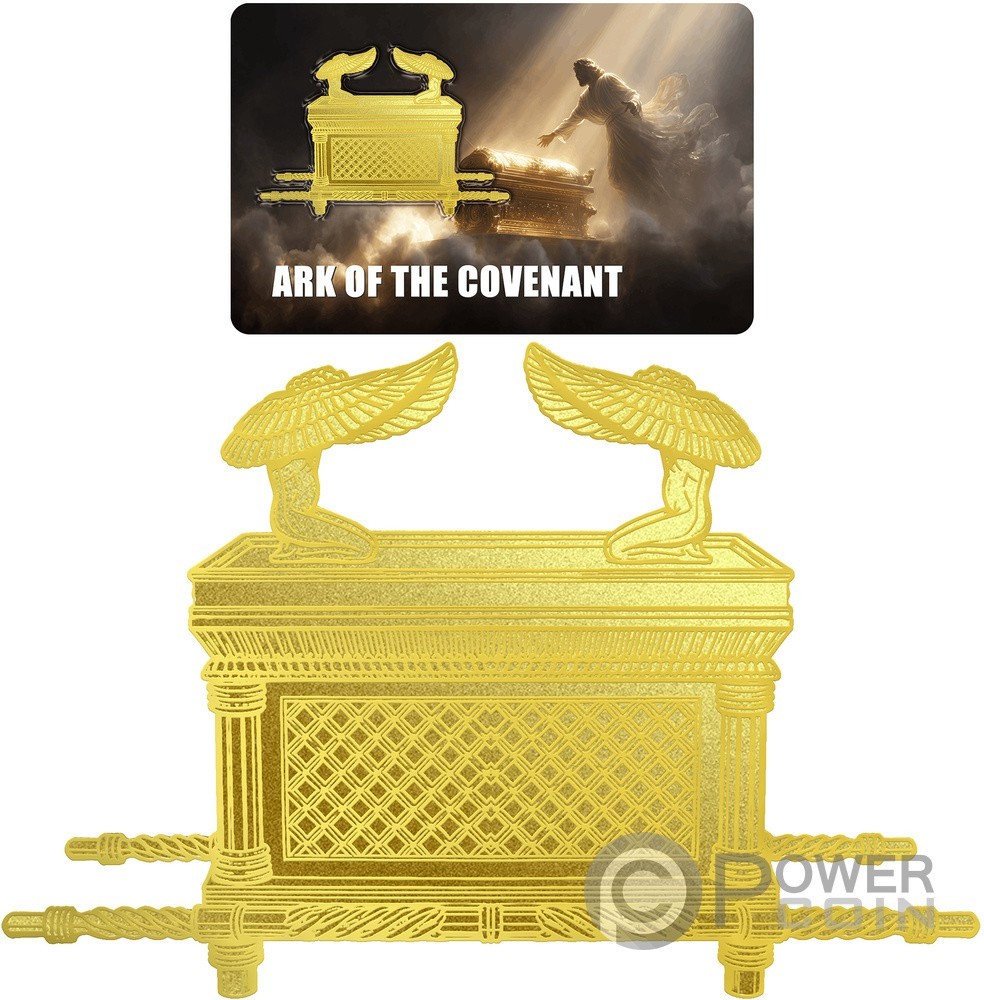 ARK OF COVENANT Shaped 1/1000 Oz Gold Medal 2026