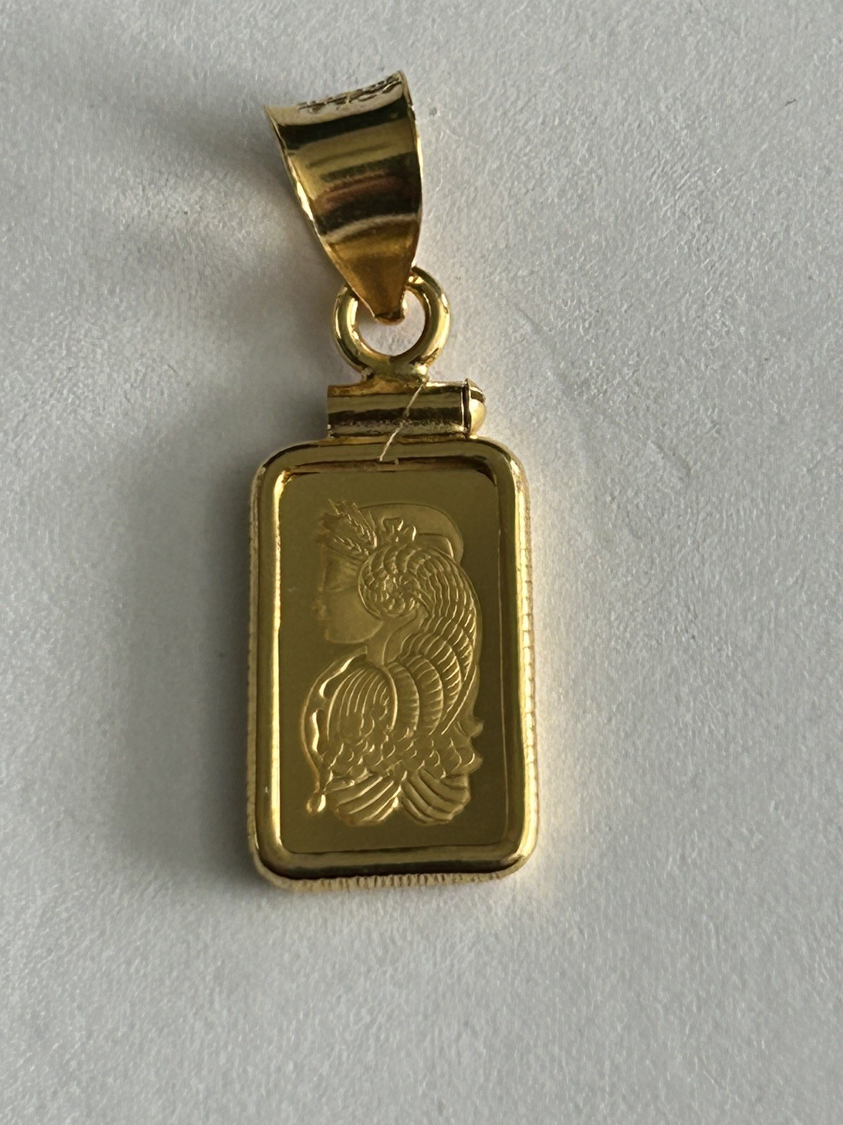 1gram Royal Mint Britannia Bezel -Mount 14k Rolled Gold – Bar not included
