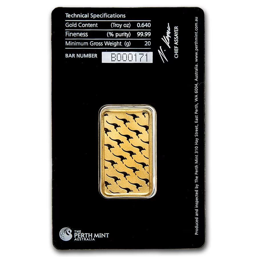 Gold Bar Perth – 20 Gram