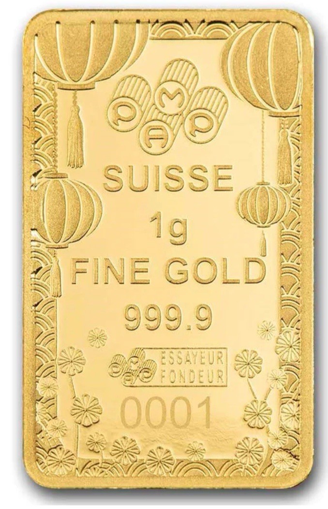 Super LOW Mintage of 3,000 Worldwide Pamp 1 Gram Gold Lucky Cat- Ships Next Week
