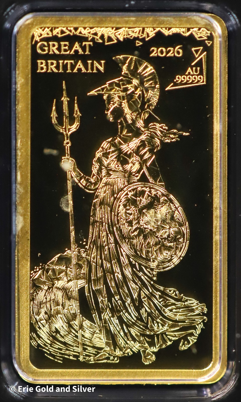 Solomon Islands Great Britain Proof 1/100th oz Gold Bar