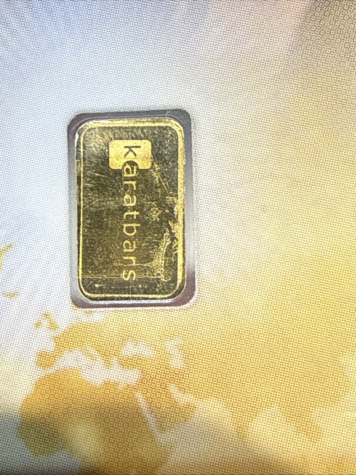 KARATBARS .1 GRAM .9999 FINE 24K GOLD BARS KARATPAY 1/10G SET OF 2