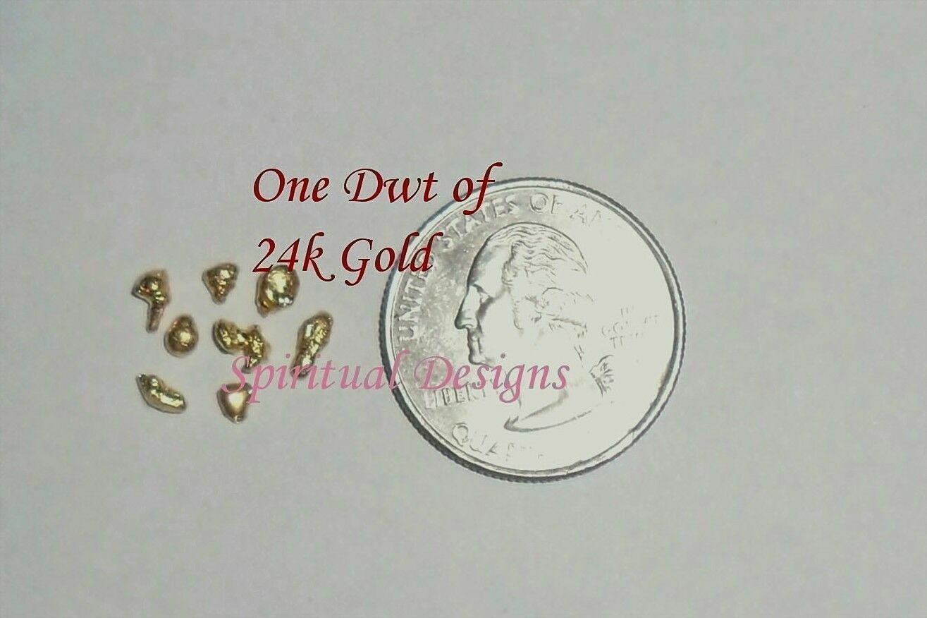 2 Dwt’s 24K .9999+ Super Refined Pure Medical Grade Gold Shot, Bullion Not Scrap