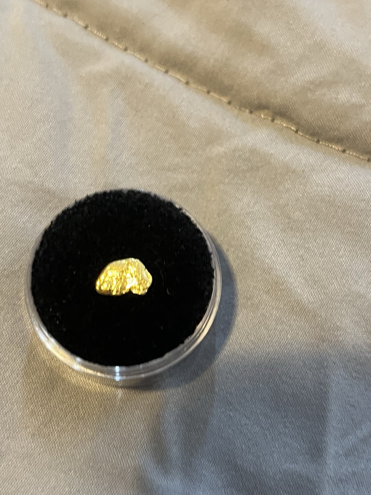 0.424 Gram Natural Alaska Gold Nugget Raw Placer Precious Metal Bullion