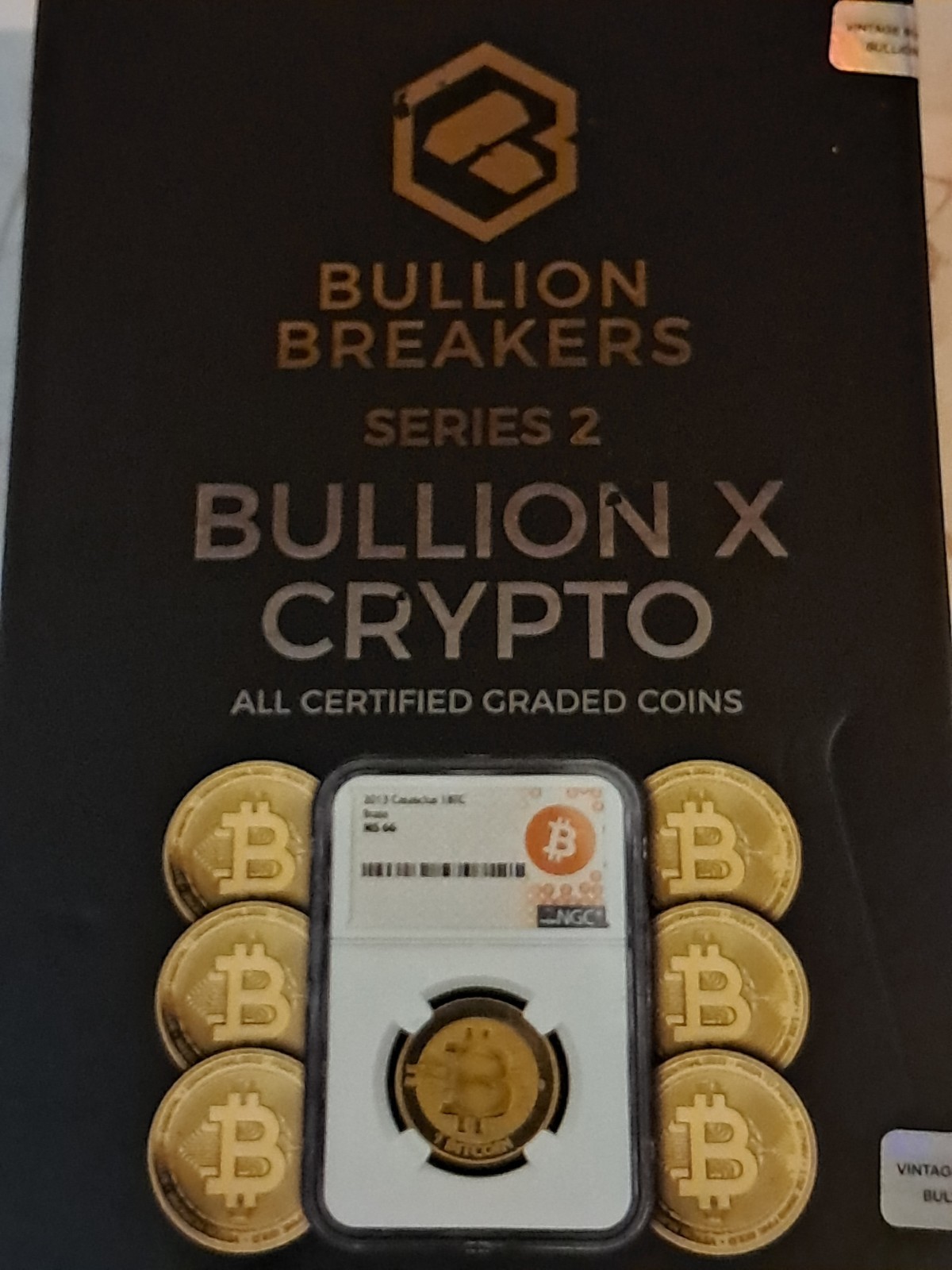 2026 Bullion Breakers – Series 2 Bullion X – 1oz Silver ICG MS69 PL Bitcoin