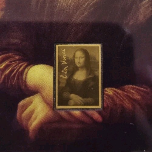 2023 Republic of Chad 3000 Francs CFA “Mona Lisa” 1/1000 oz .999 Fine Gold Coin