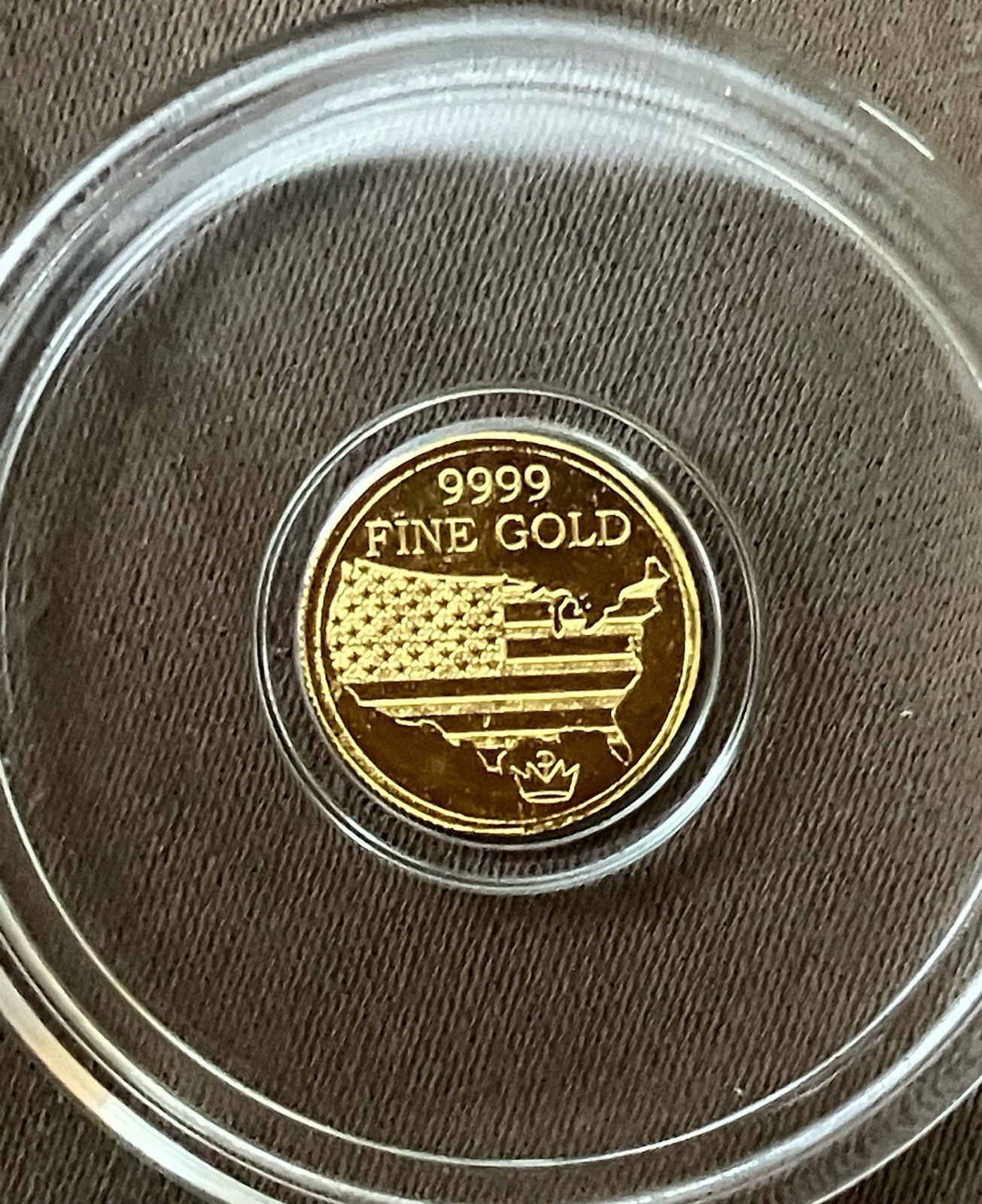 Monarch Precious Metals 1/200th Oz .9999 Gold Tactical Skeleton