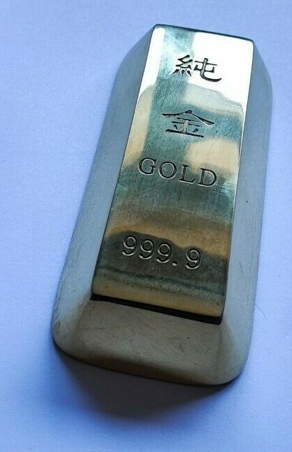 100% BRASS Bar paper weight home office decor. heavy polished