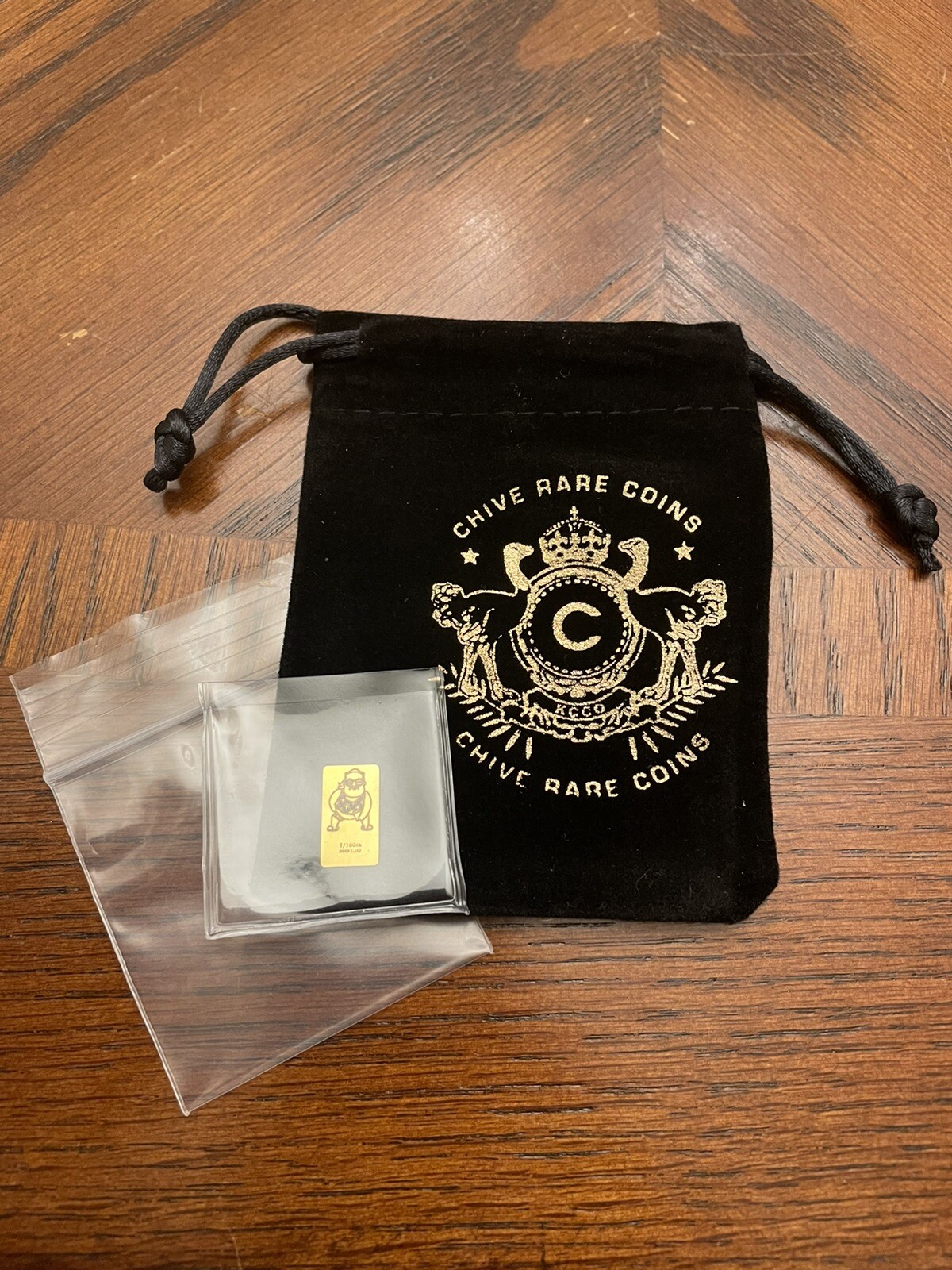 The CHIVE | JULY GOLDEN FARLEY GAME PIECE | 1/100th Oz Gold Bar | SOLD OUT