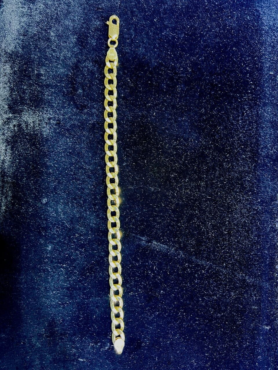 10K Gold Bracelet – 8″ Inches