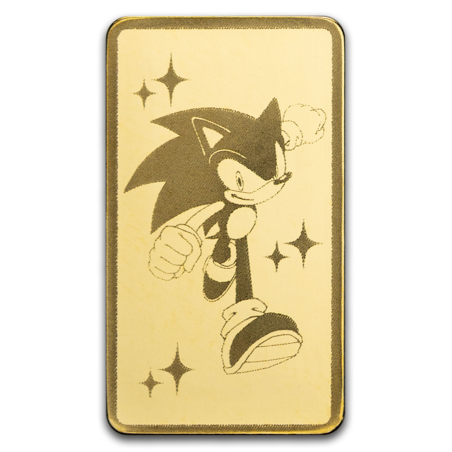 Sonic the Hedgehog 35th Anniversary 1/2 Gram Gold Bar