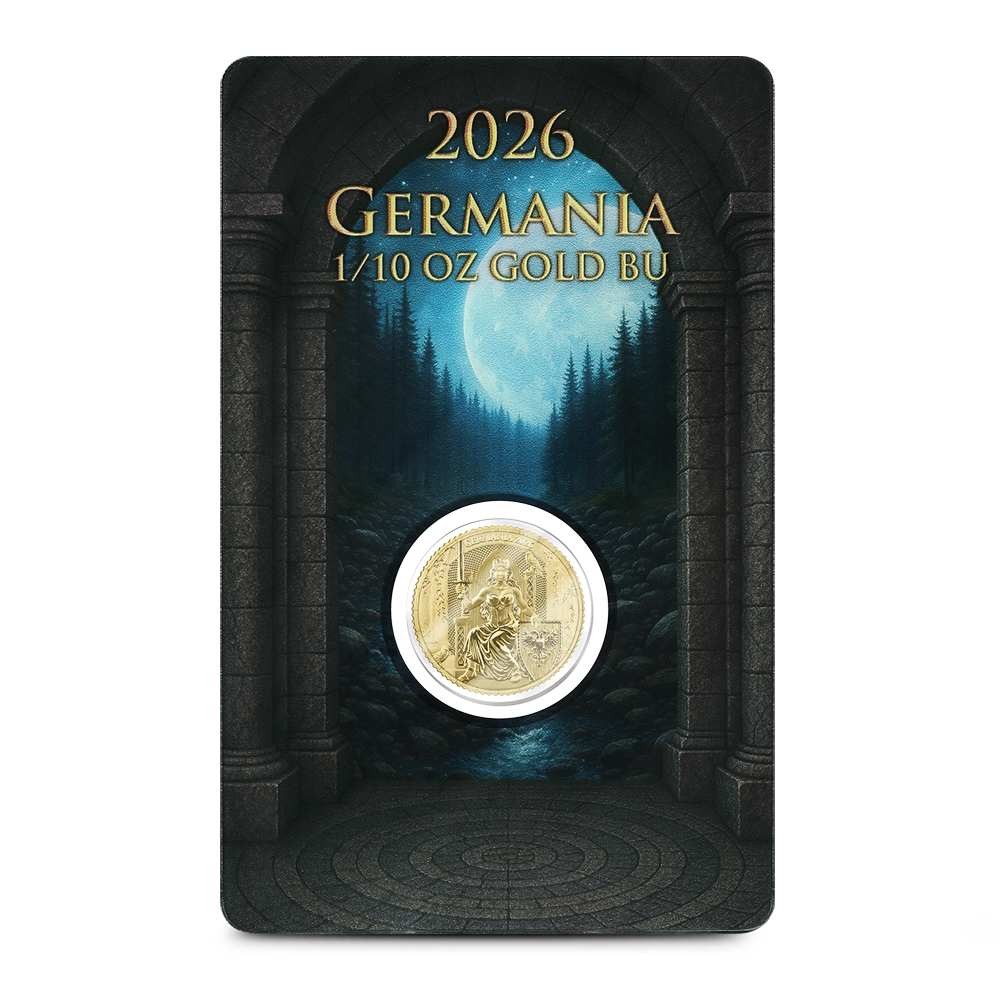 2026 1/10 oz Germania Gold Round (New, In Assay)