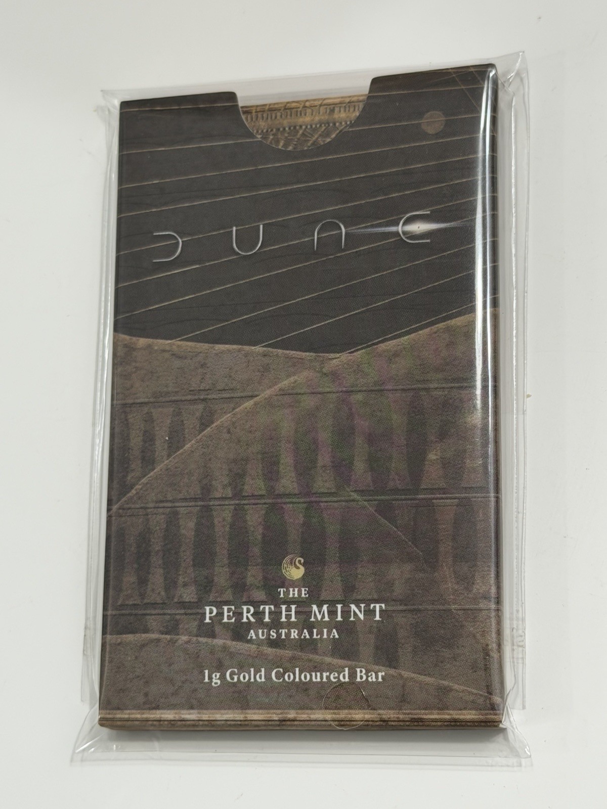 2026 Dune The Perth Mint 1 Gram 9999 Colorized Gold Bar In Mint Assay 3000 Made