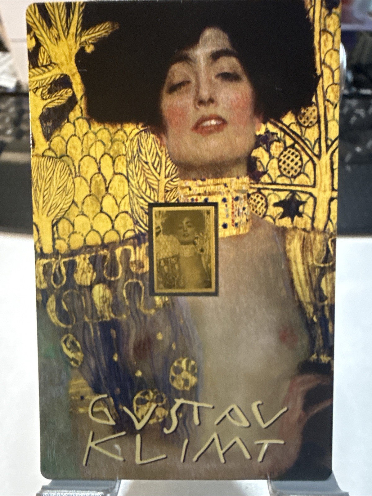 Gustav Klimt Judith and the Head of Holofernes 1/1000 Oz Gold Coin 3000 Francs