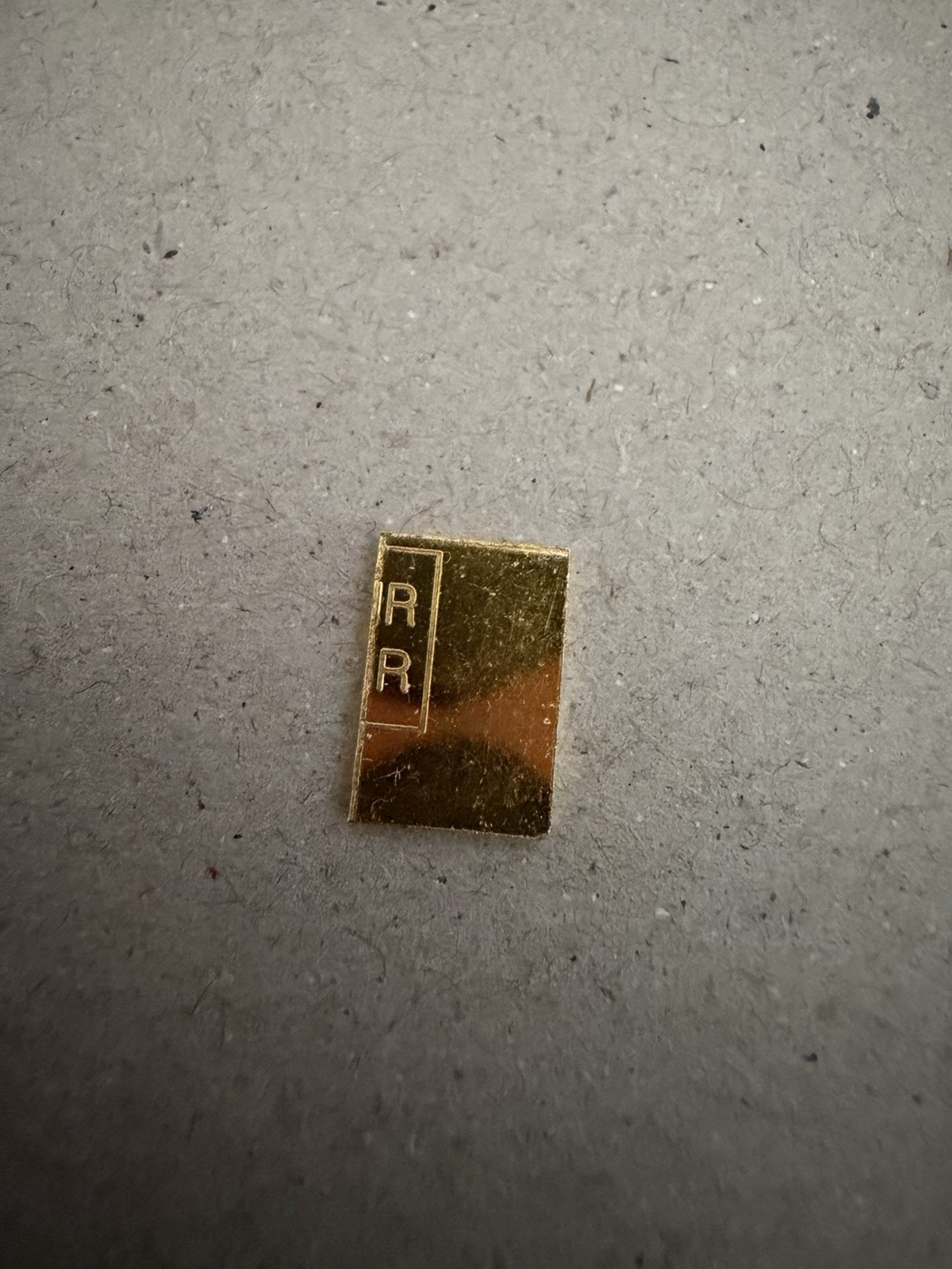 Individual 1 Gram Valcambi Suisse Fractional Gold 99.99% CombiBar Mini Bars